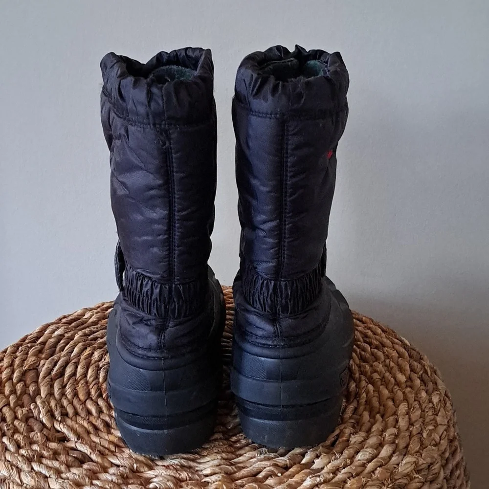 Sorel Youth Flurry Black Waterproof/Insulated Winter/Snow/Outdoor‎ Boots 6